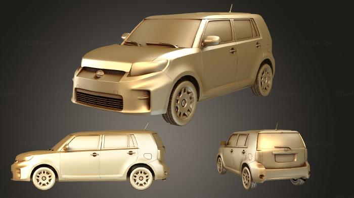 Vehicles (Scion xB 2012, CARS_3395) 3D models for cnc